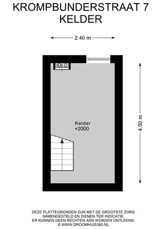 Floorplan - Krompbunderstraat 7, 6171 LK Stein